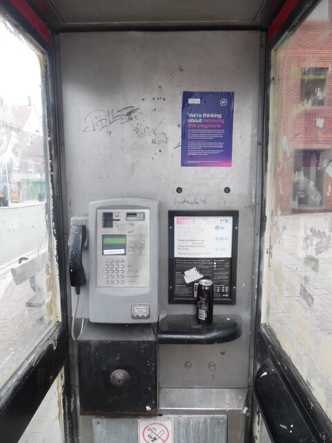 Inside a KX100Plus Telephone Box in Harrow
