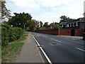 Village Road approaching bend