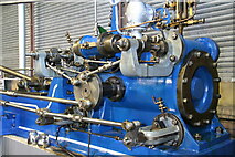 SD9311 : Ellenroad Engine House - Marsdens steam engine by Chris Allen