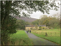 SD6550 : Row of terraced cottages close to the River Dunsop by steven ruffles