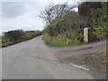 The lane to Gibb Hill Farm