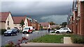 Thunderstorm approaching Ganger Farm Way