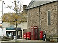 Listed phone box, Fore Street, Okehampton