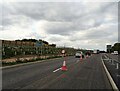 Improvement works on the A509 towards Kettering