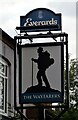 Sign for the Wayfarers public house