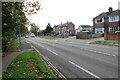 Crossing from the gap between the houses