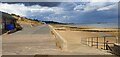 Frinton-on-Sea beach, slipway and path