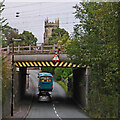 Railway bridge in Little Haywood in Staffordshire