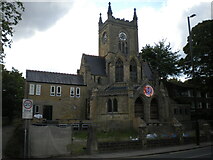 SE3036 : Former church on Chapeltown Road, Potternewton by Richard Vince