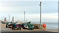 Fishing boats by the Royal Slipway, Esplanade, Redcar