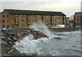 Flats beside the shore