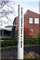 SP3294 : Peace Pole at Hartshill by Stephen McKay