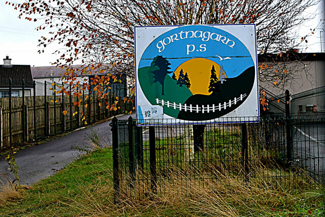 Gortnagarn Primary School notice board