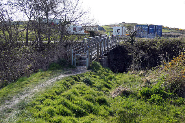Footbridge on the Borth to Devil's Bridge path