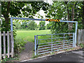 Side gate to Myton Fields, Myton Road, Warwick