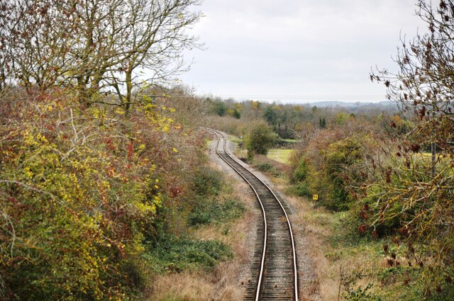 Railway line to Kineton