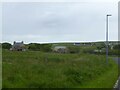 Grassland and houses above St Margaret