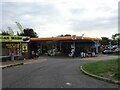 Service station off Oakley Road (A427)