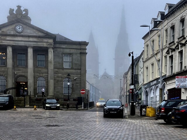 Misty in High Street, Omagh