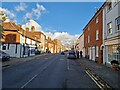 Looking eastwards along West Street