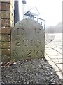 SO6614 : Boundary Stone, Littledean Hill by Mr Red