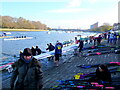 Crews Preparing for the 2013 Head of the River Race