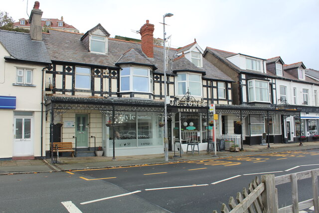 Decorative awnings in Deganwy