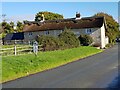 Traditional built house, cob and thatch, Crossbush Lane