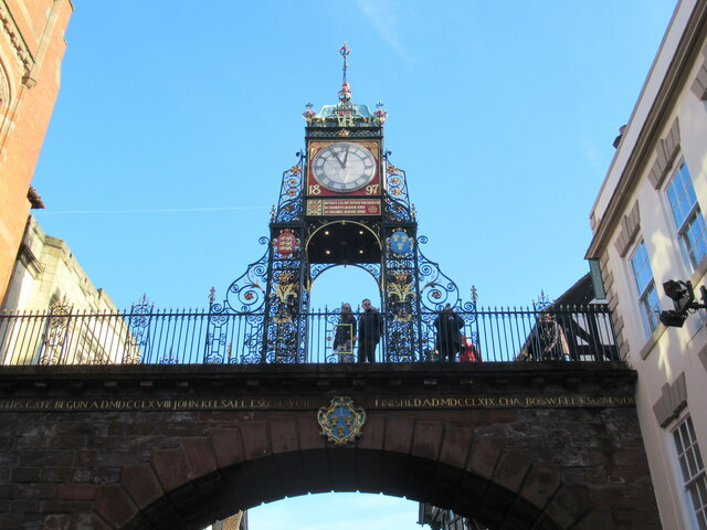 The Eastgate clock, Chester