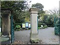 NZ3669 : Gateposts at Northumberland Park by Robert Graham