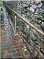 Riddlesden, cobbled footpath