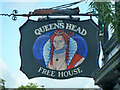 The Queens Head, Rye - inn sign