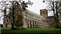 TL1407 : St Albans Cathedral by Peter Trimming
