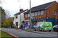 Shops and houses in Finchfield, Wolverhampton