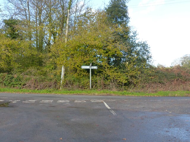 Junction with the road from Blakeney to Awre