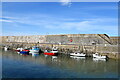 NJ5966 : Boats at rest, Portsoy New Harbour by Bill Harrison