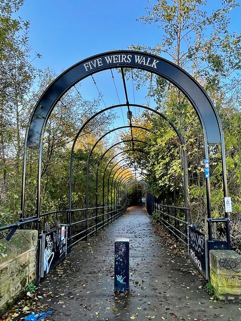 Gateway to the Five Weirs Walk