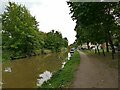 The Trent and Mersey Canal at The Moorings in Middlewich