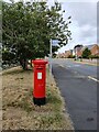 TV4999 : Postbox and Bus stop Sutton Avenue, Seaford by PAUL FARMER