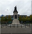 NZ2464 : Newcastle War Memorial (right hand view) by Gerald England