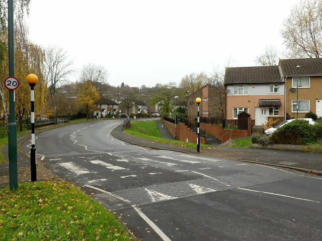 Hungerhill Road at Norland Close