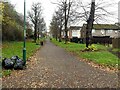 Robin Hood Chase, looking north from Abbotsford Drive Subway