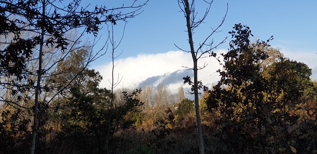 Strange Cloud seen from Oakwood Park