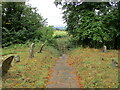 Churchyard path, Chadshunt