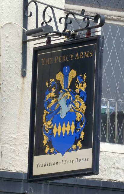 Sign of The Percy Arms