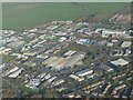 Fairfield Industrial Estate, Louth: aerial 2022