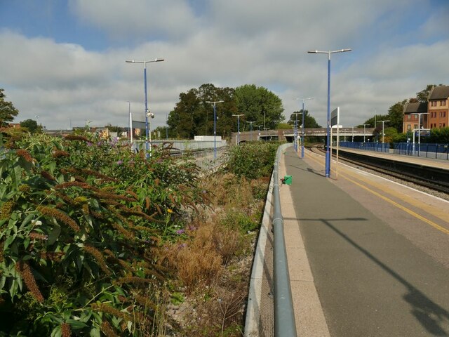 Disused bay platform at Banbury