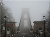 ST5673 : A foggy day in the gorge by Neil Owen