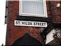 St Hilda Street sign