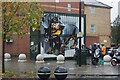 Mural on Christchurch Road, Boscombe